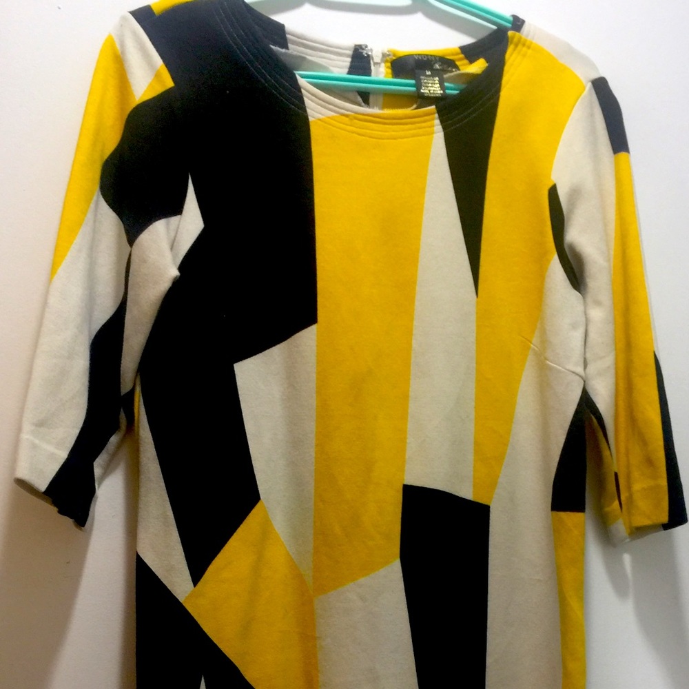 NWOT WD•NY Collections Abstract Beautiful Dress.